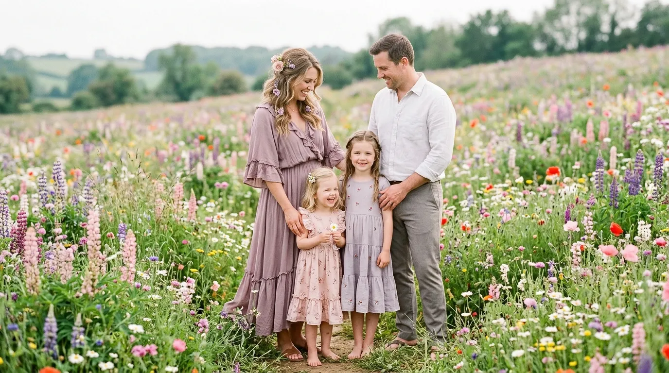 Dusty Mauve and Warm Gray for a Romantic, Soft Feel