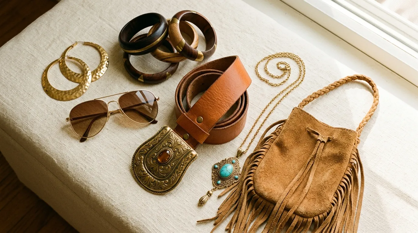 Statement Accessories The Details That Complete Every 70s Look