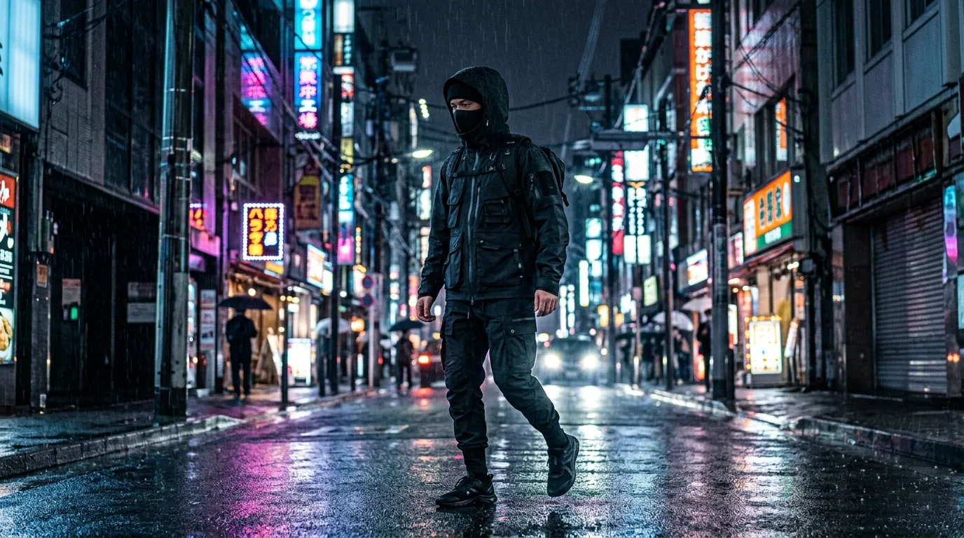 Techwear Outfit The Urban Utility Look