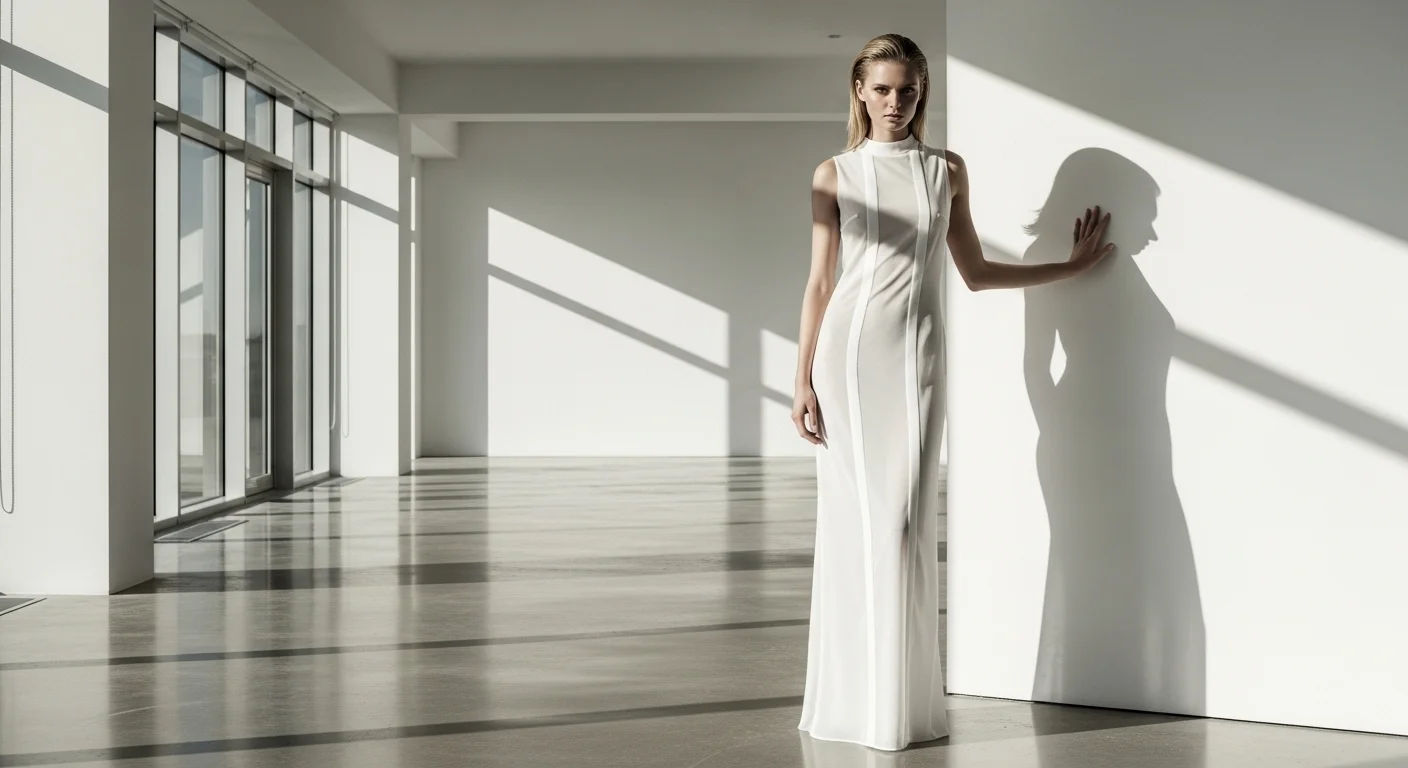 The Helmut Lang Column Dress and Its 90s Minimalism