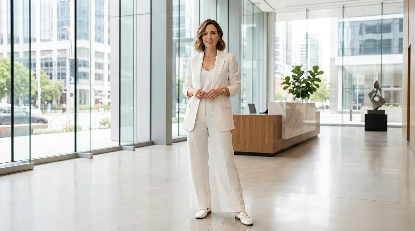 The Linen Matching Set