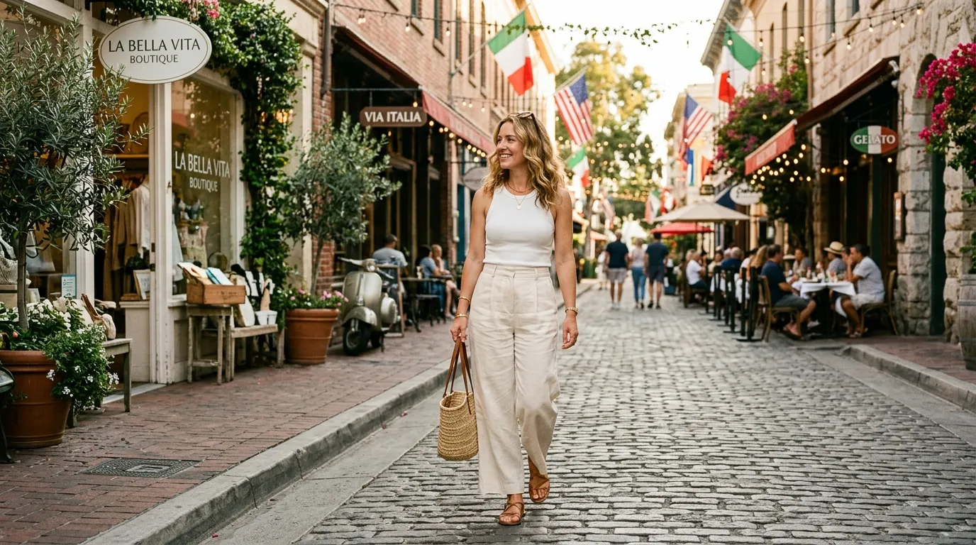 The Linen Outfit for Warm Afternoons