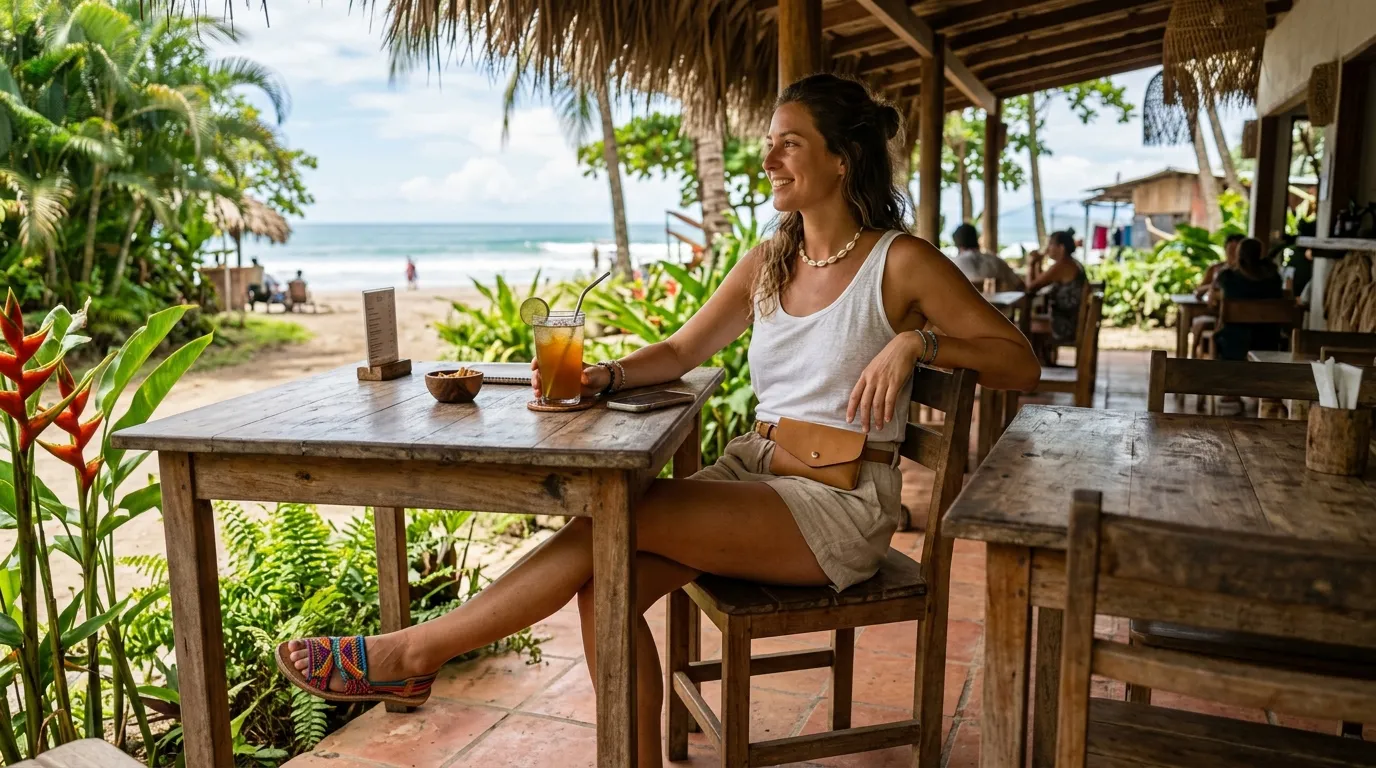 The Linen Shorts and Loose Tank Combination