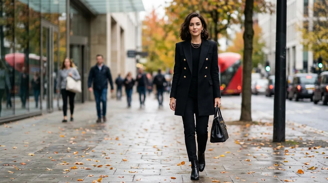 The Longline Blazer Structure That Slims