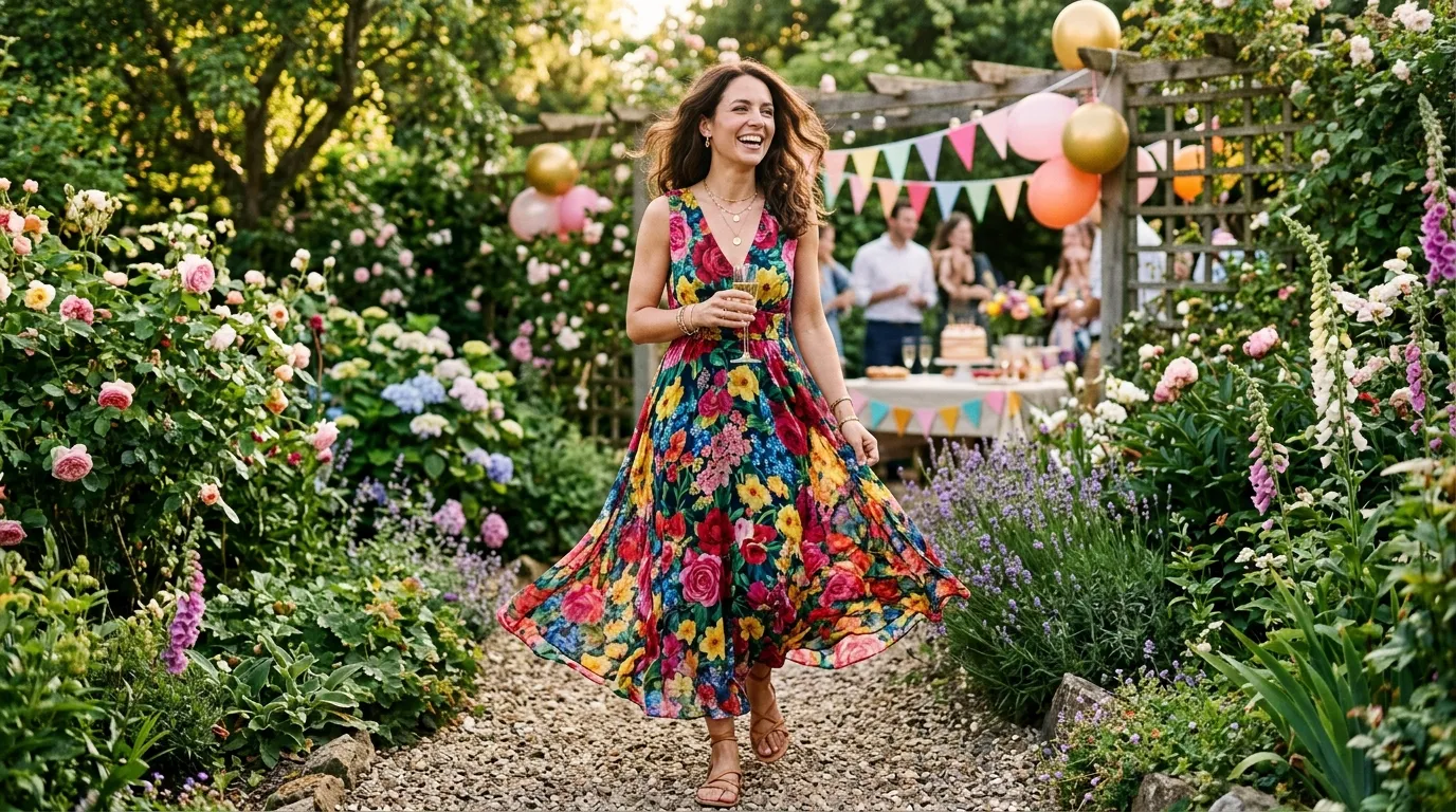 The Maxi Dress for Daytime Birthday Celebrations