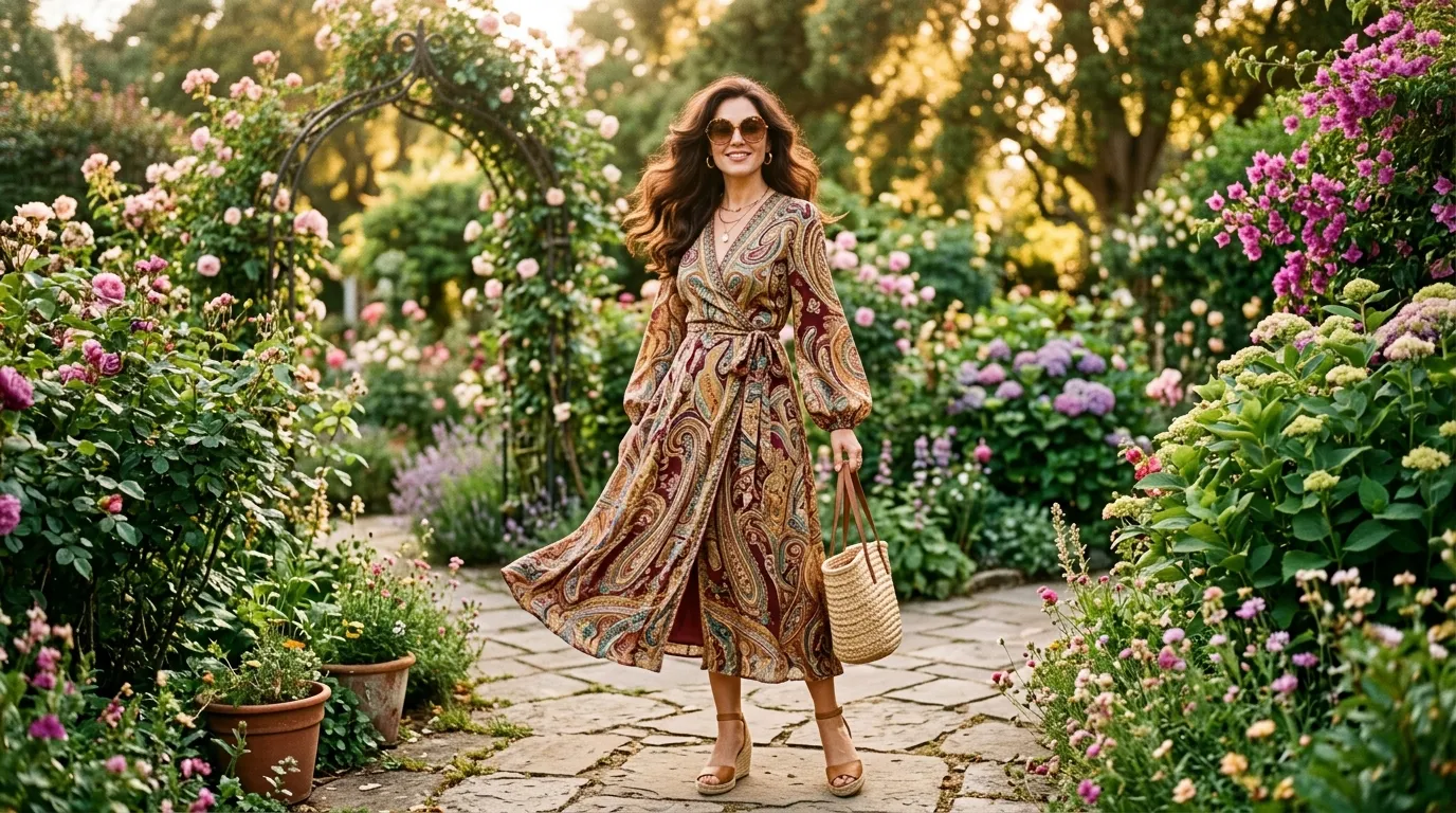 The Wrap Dress Timeless, Flattering, and Effortlessly 70s