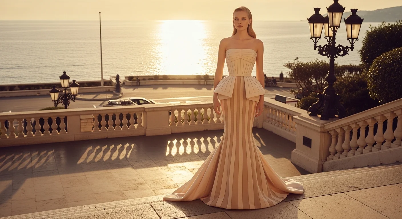The Zac Posen Strapless Gown at Cannes