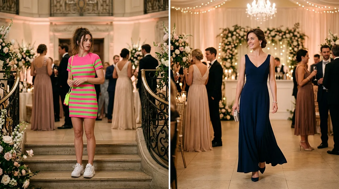 What You Should Never Wear to a Black Tie Wedding What You Should Never Wear to a Black Tie Wedding