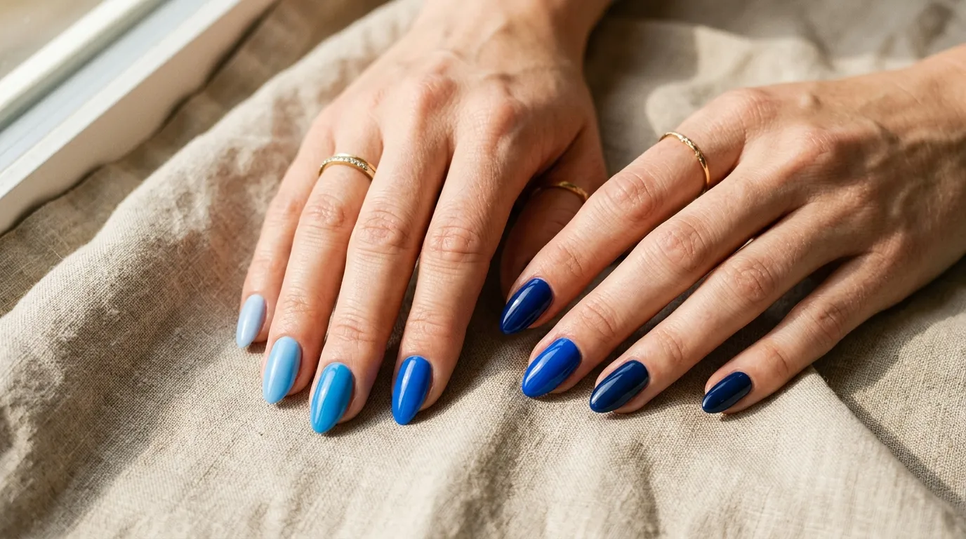 Why Blue Nails Are Always a Good Idea
