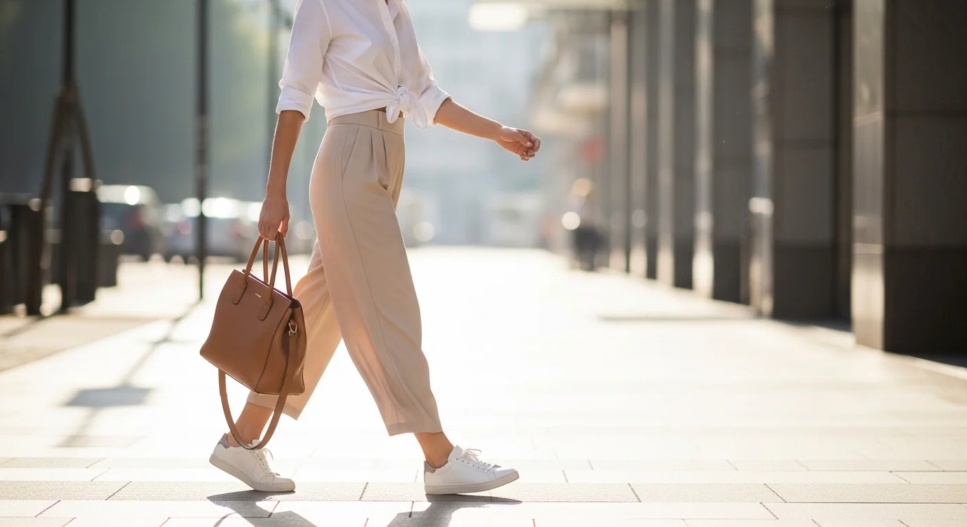 white buttton down shirt