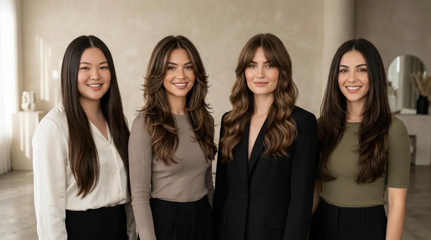 Choosing the Right Long Hairstyle for Your Face Shape Choosing the Right Long Hairstyle for Your Face Shape