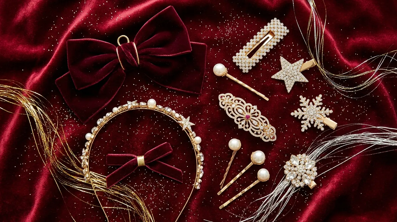 Festive Christmas Hair Accessories That Elevate Every Style