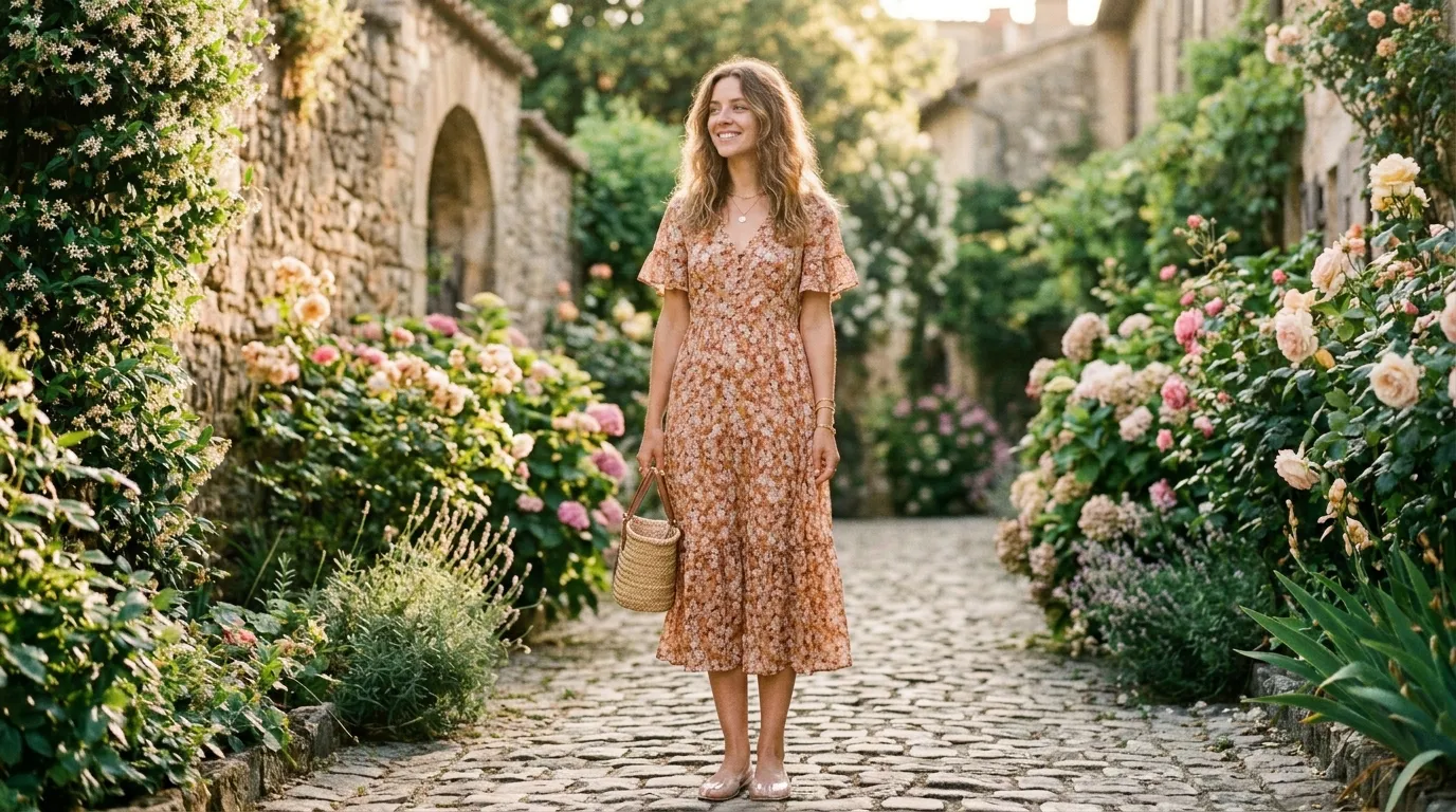 Flowy Floral Dress