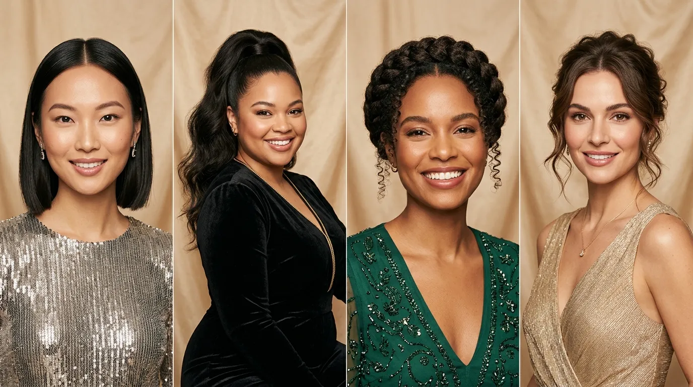 How to Choose the Right New Year Hairstyle for Your Hair Type and Face Shape