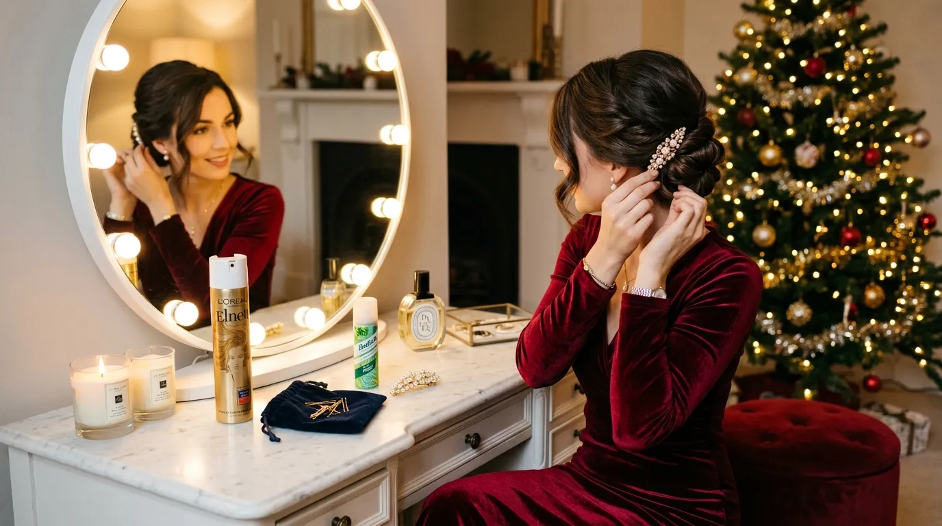 How to Make Your Festive Christmas Hair Last Through the Entire Celebration