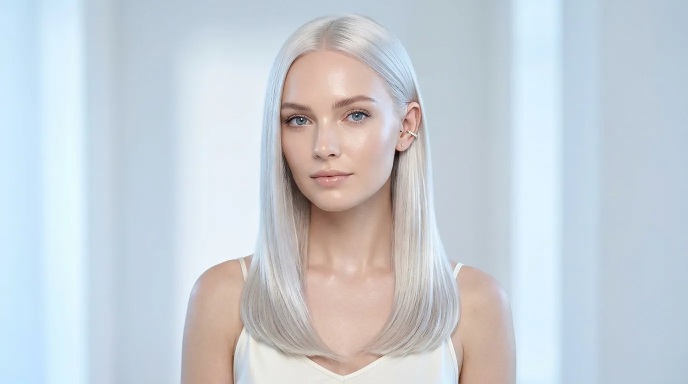 Icy Platinum Blonde