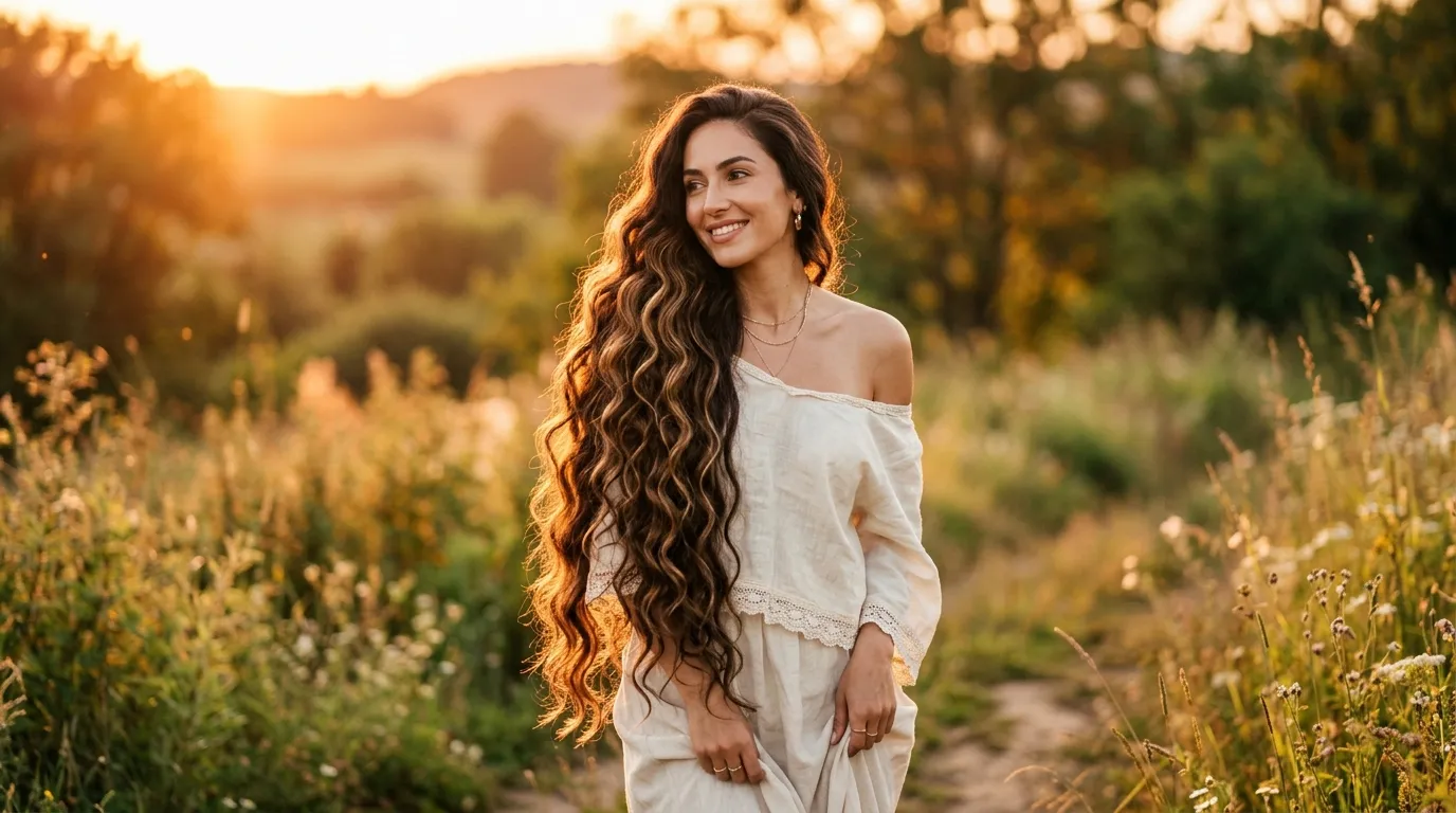 Long Curly Hairstyles for Maximum Drama