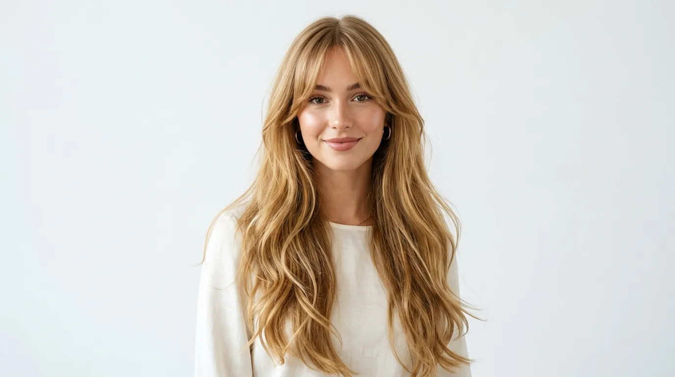 Long Hair with Bangs Face Framing Styles That Define 2026 Long Hair with Bangs Face Framing Styles That Define 2026