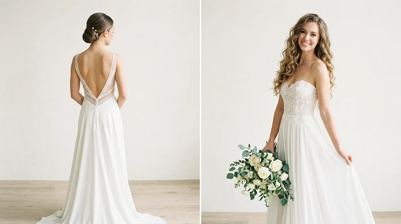 Matching the Hairstyle to the Wedding Dress