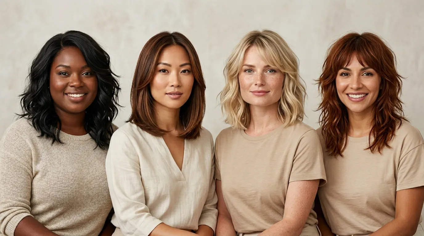 Medium Length Hairstyles by Face Shape What Actually Works