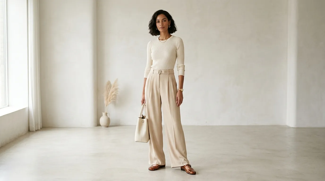 Monochromatic Tonal Outfit