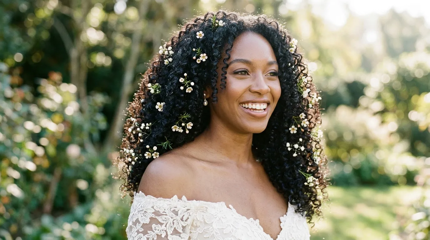 Natural and Romantic Curls