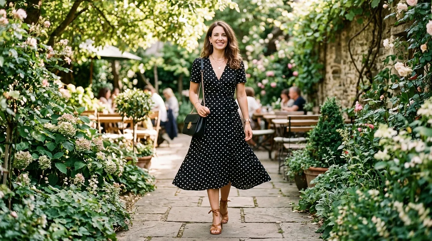 Polka Dot Wrap Dress for Every Body Type Polka Dot Wrap Dress for Every Body Type