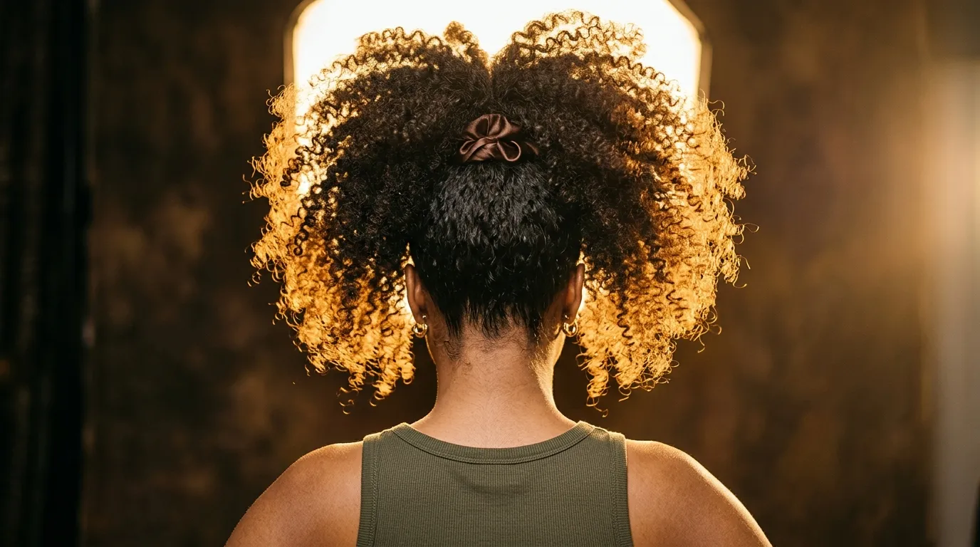 Ponytail Tips for Thick and Curly Hair