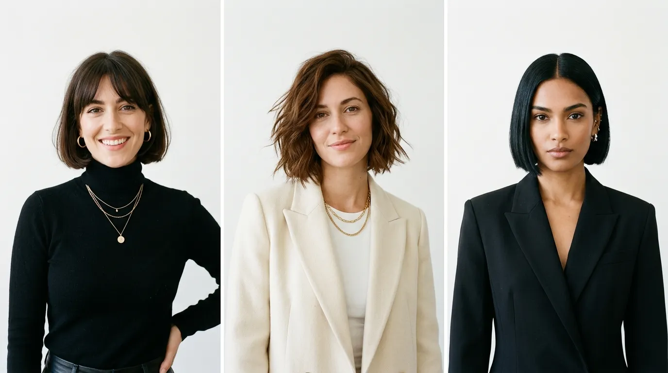 Chic Short Hairstyles by Face Shape and Hair Type The Bob in All Its Glorious Forms