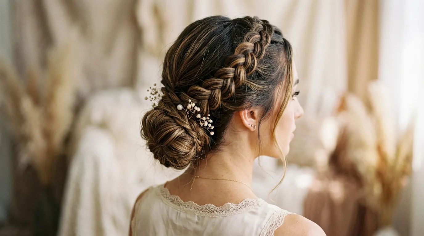 The Braided Bun Texture, Drama, and Dimension