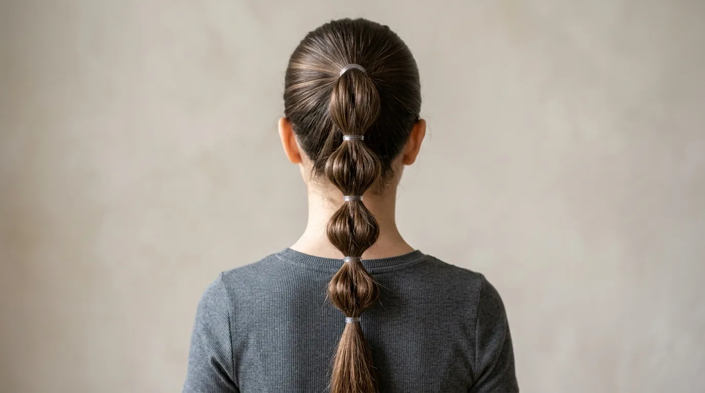 The Bubble Braid Ponytail Hybrid