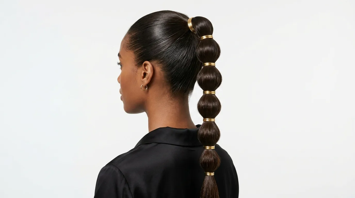 The Bubble Ponytail