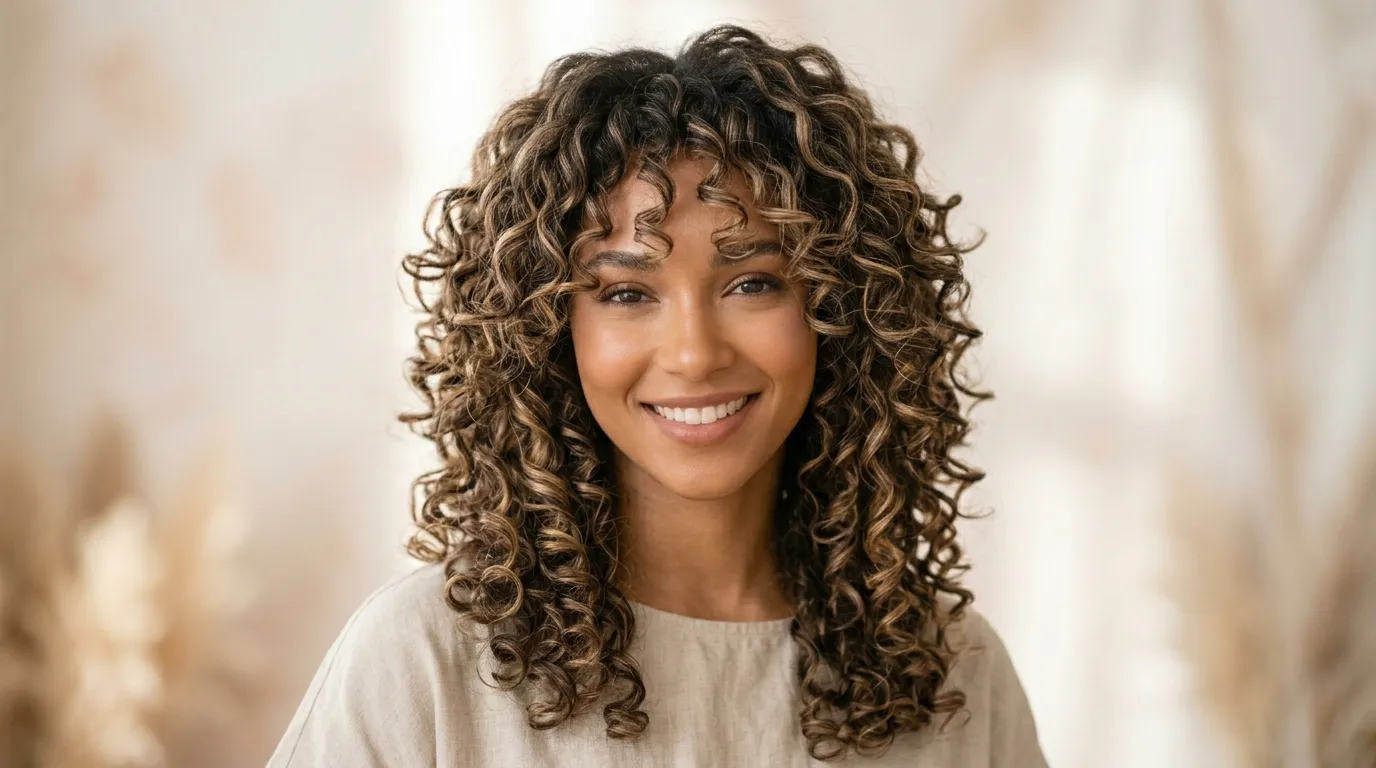 The Butterfly Cut and Layered Curly Styles