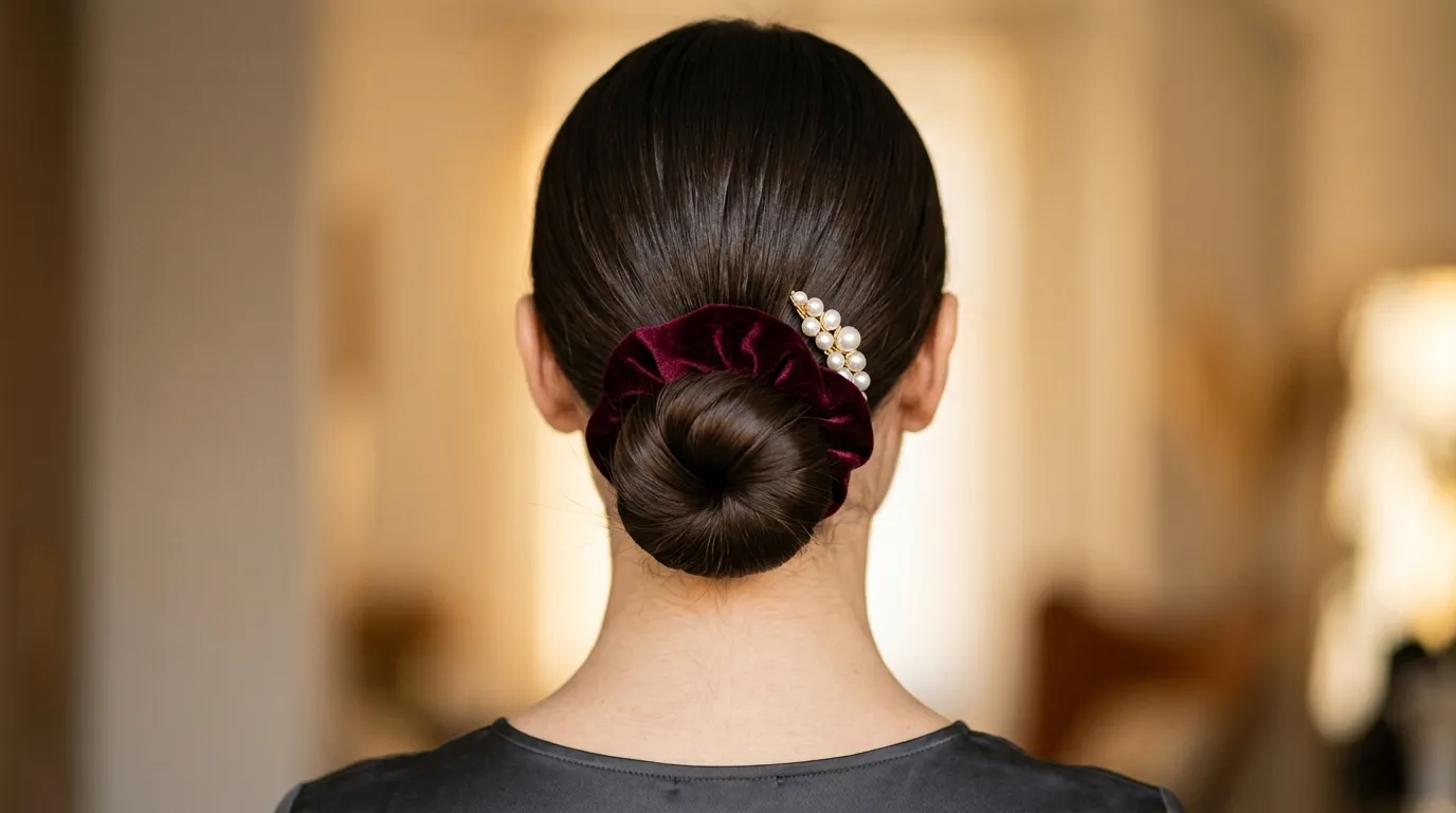 The Classic Low Bun