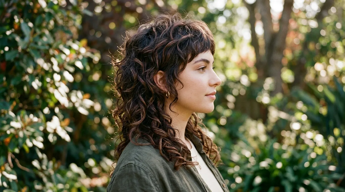 The Curly Shag and the Wolf Cut