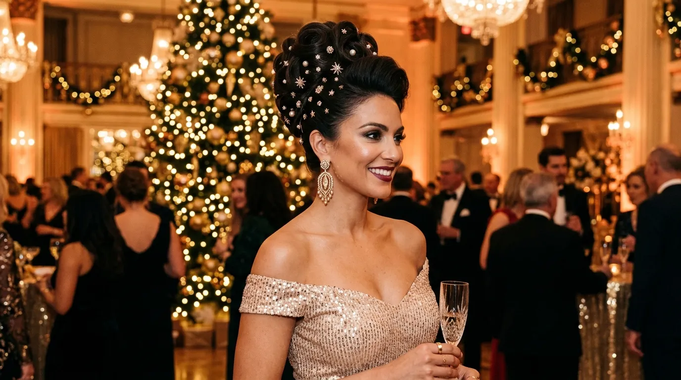 The High Updo with Volume