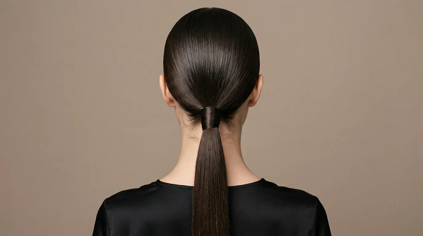 The Low Sleek Ponytail
