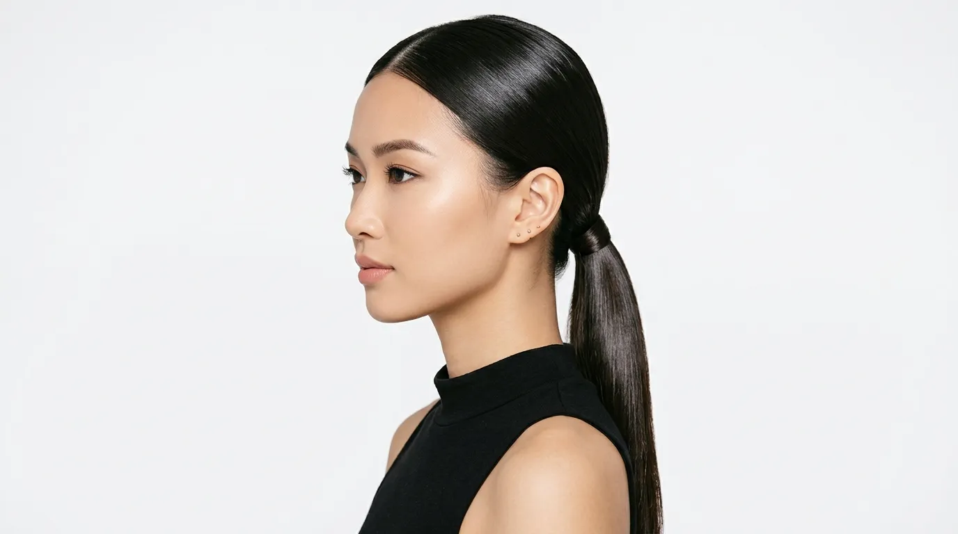 The Low Sleek Ponytail