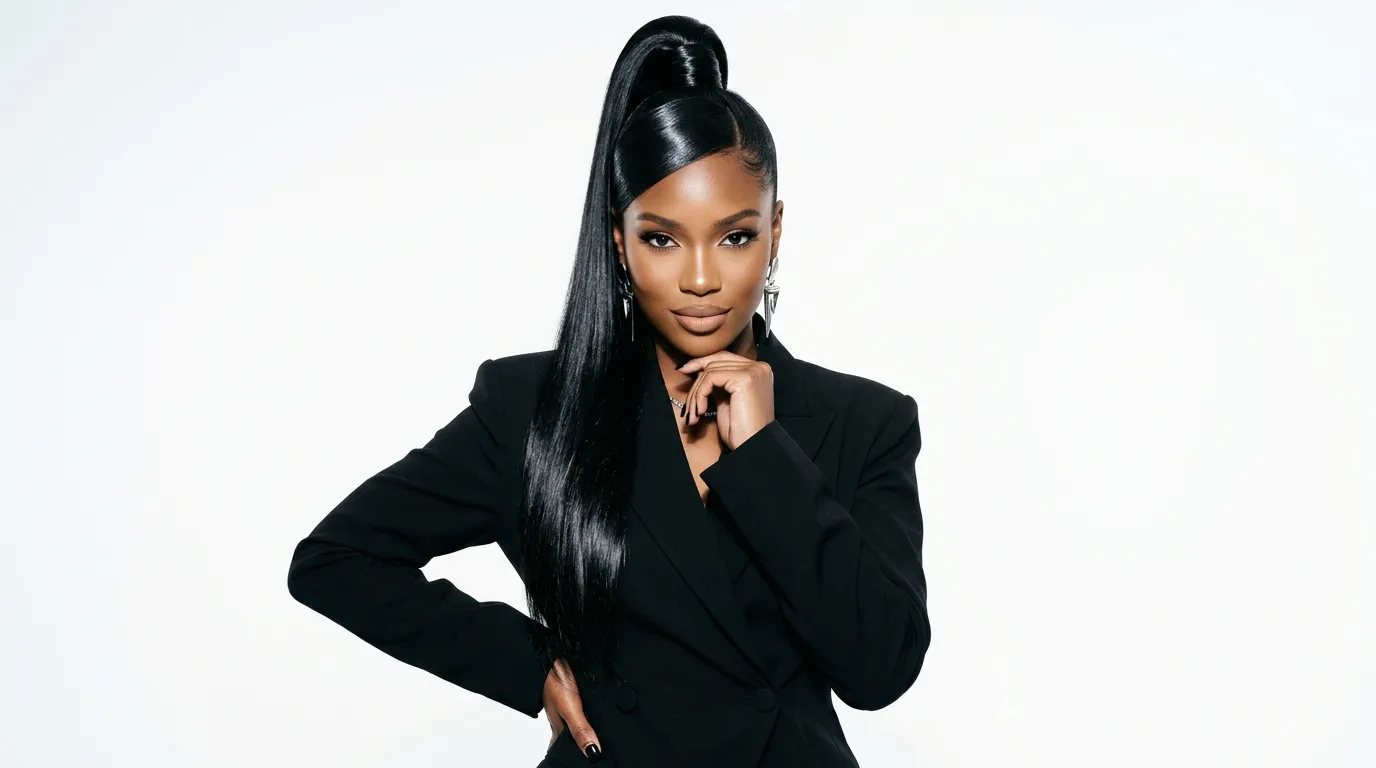 The Sleek High Ponytail The Sleek High Ponytail