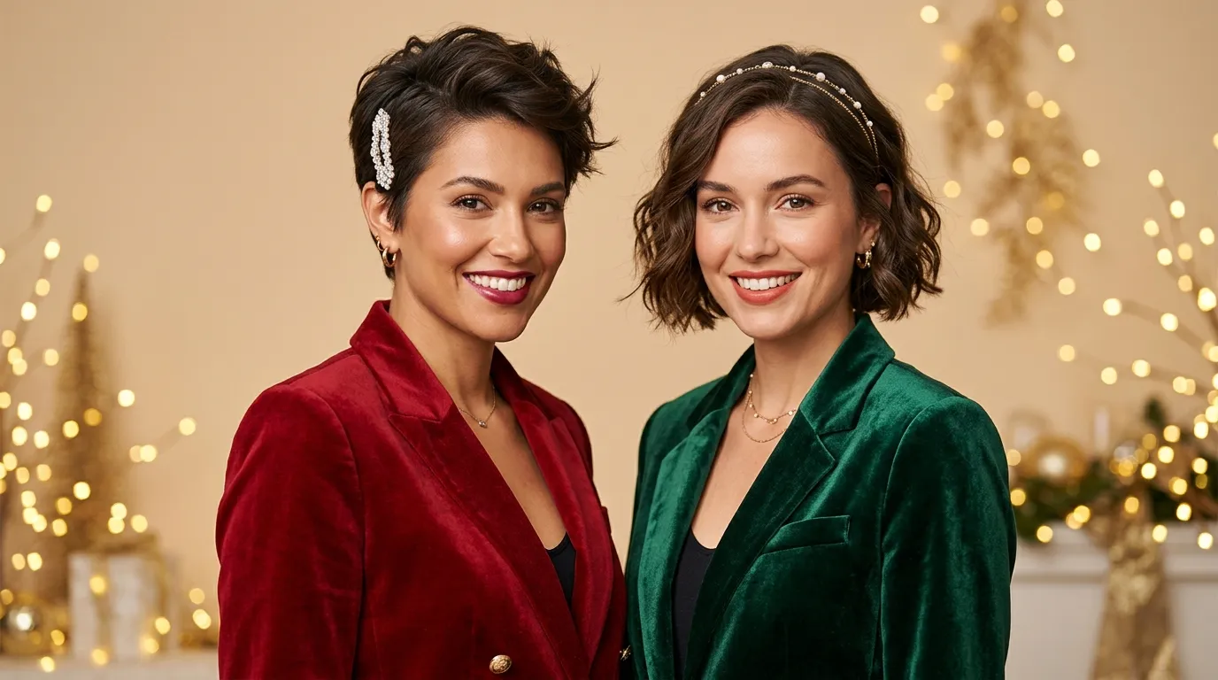 The Texturized Pixie or Short Wavy Bob