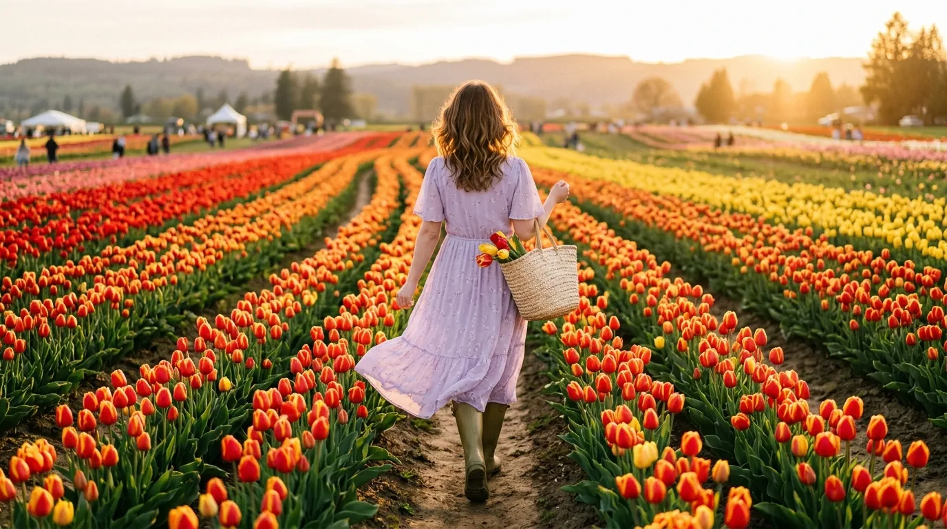 Tulip Field and Festival Outfit Ideas