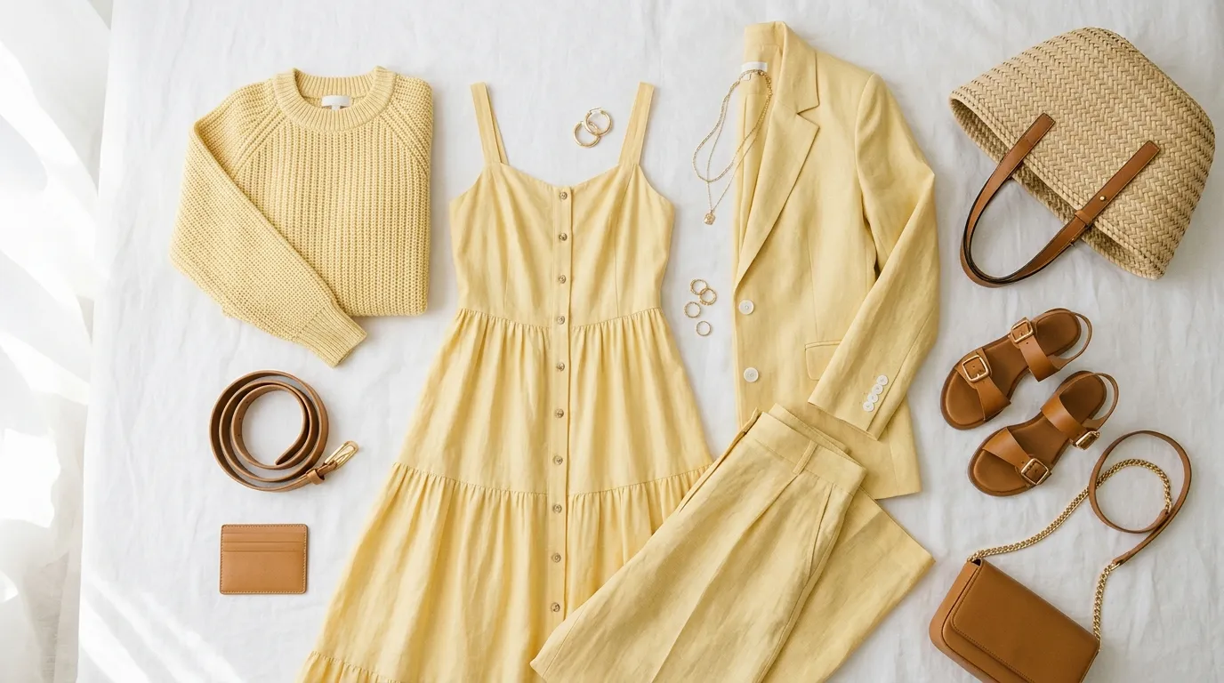 10+ Butter Yellow Outfit Ideas That Look As Soft As Sunshine