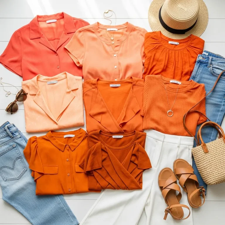 10-Cute-Orange-Top-Outfits-To-Brighten-Your-Closet