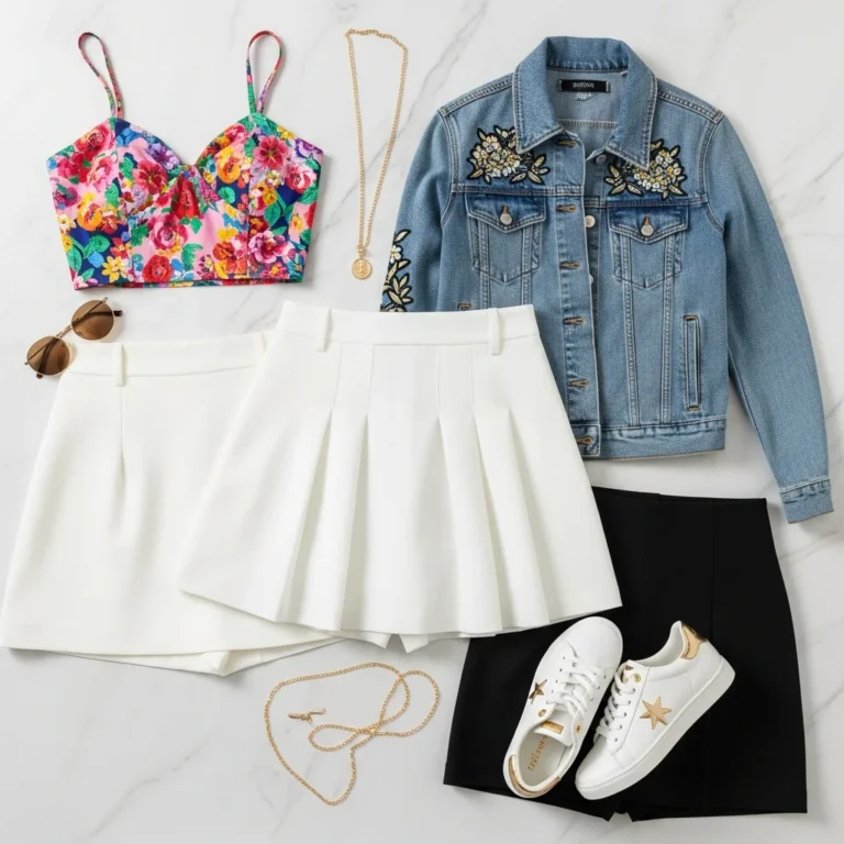 10-Gorgeous-Short-White-Skirt-Outfits-Youll-Wear-On-Repeat