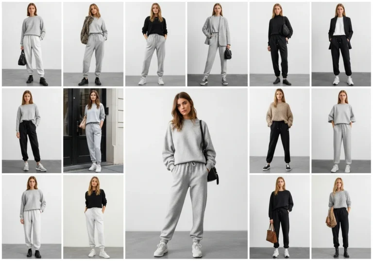 13 Sweatpants Outfits That Still Look Seriously Stylish