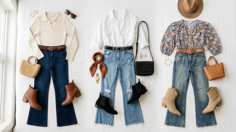 17+ Flared Jeans Outfit Ideas That Deserve Your Full Attention