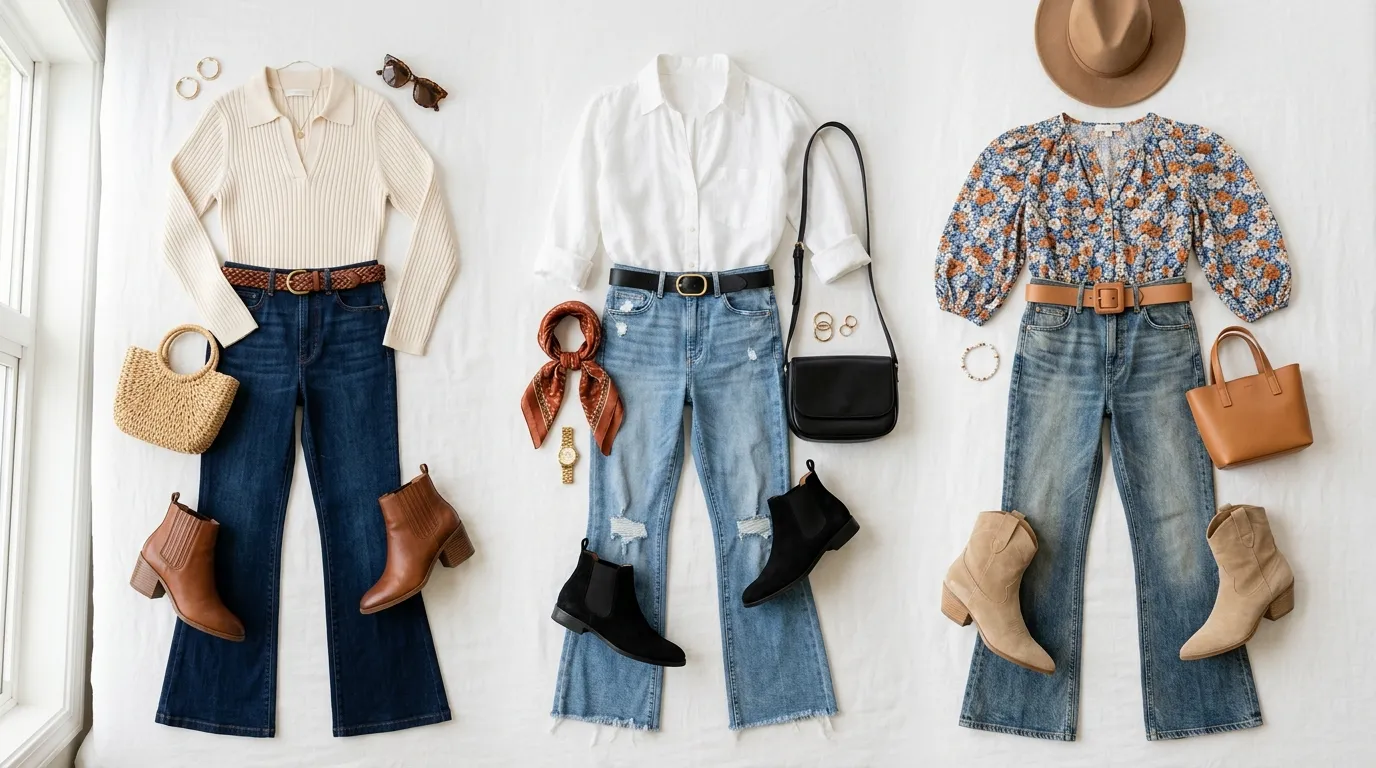 17+ Flared Jeans Outfit Ideas That Deserve Your Full Attention