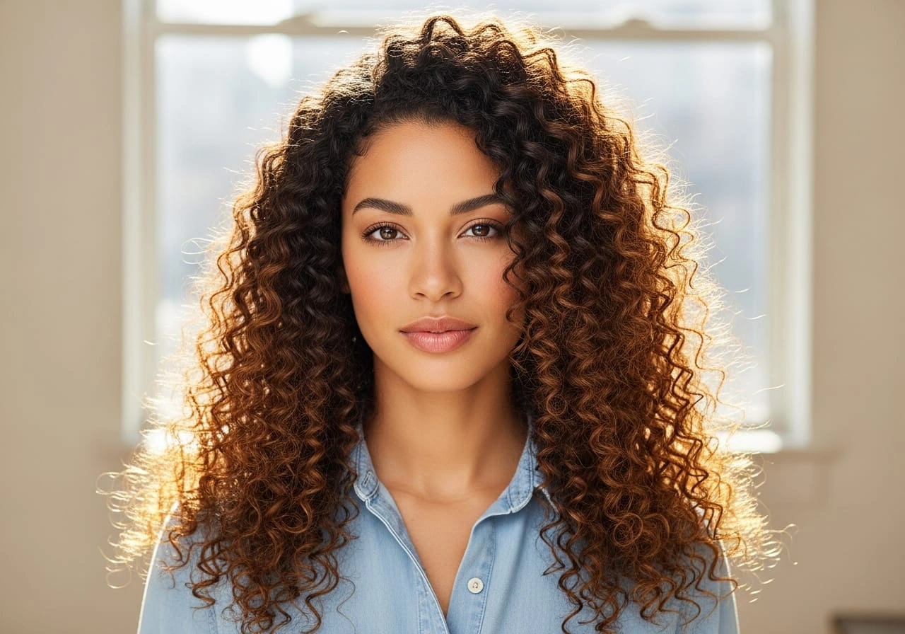 Stunning Long Curly Hairstyle Ideas Women
