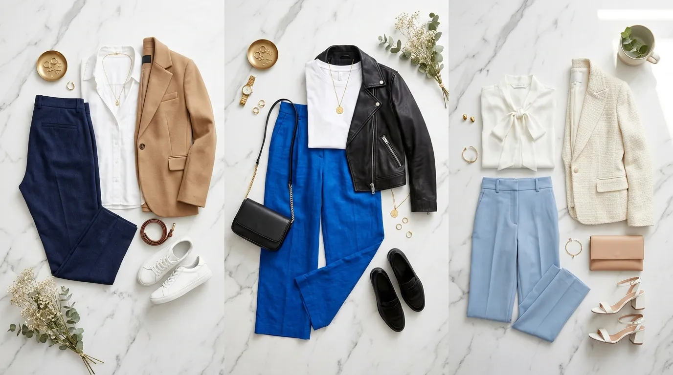 Blue Pants, Big Style 10+ Trendy Outfit Ideas You'll Want To Copy