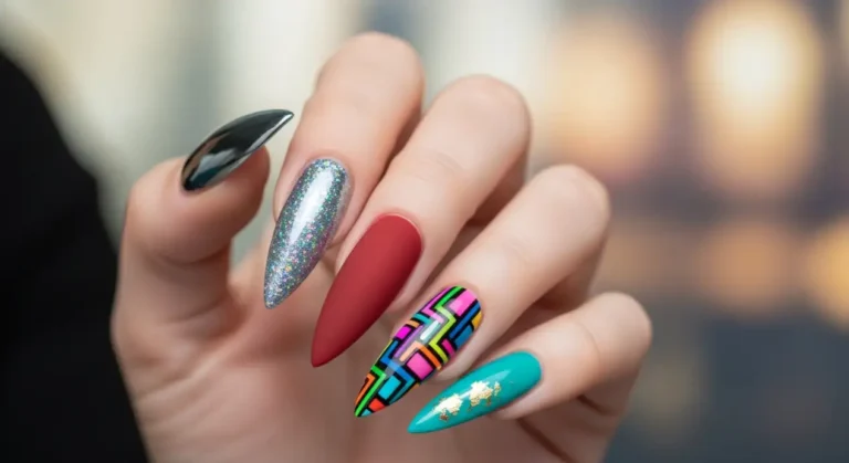Stiletto Nails Designs